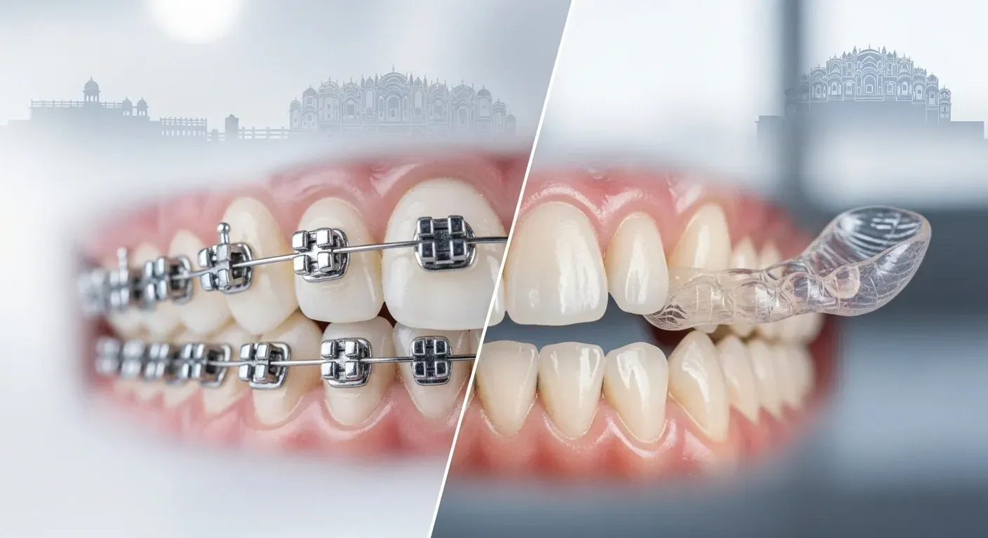 Orthodontic braces adjustments